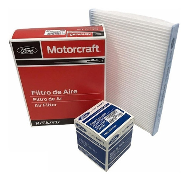 Kit Filtros Fiesta Kinetic 1.6 2013 2014 2015 0