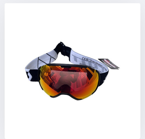 Gafas Para Nieve Scott Red Chrome Talle M/l 0