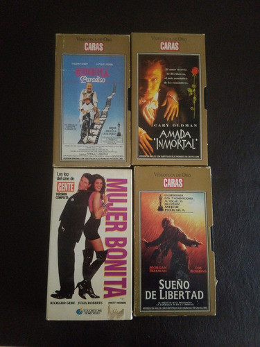 4 Películas En Cassettes 0