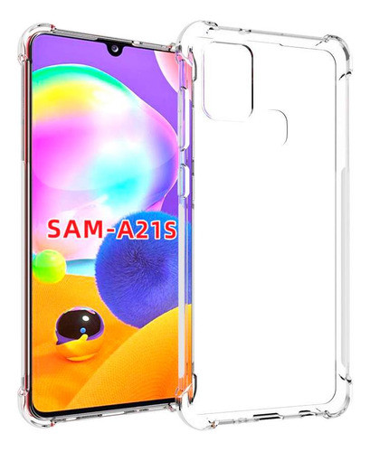 Carcasa Transparente - Samsung A21s 0