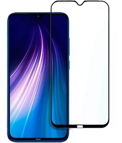 Vidrio Templado 9d Completo Para Xiaomi Redmi Note 8 0