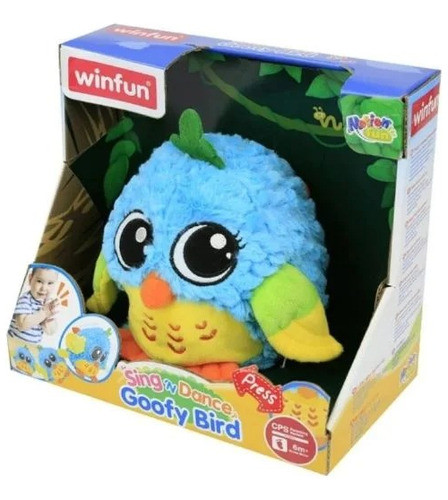 Peluche Interactivo Pájaro Danzante Winfun Interactivo 0
