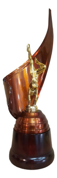 Trofeo Metálico Envolvente Gimnasia Deportiva Artística 28cm 0 Trofeo Metálico Envolvente Gimnasia Deportiva Artística 28cm 0