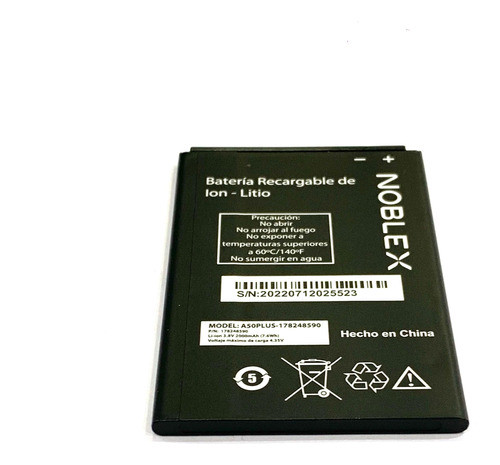 Bateria Noblex A50+ Plus Original 0