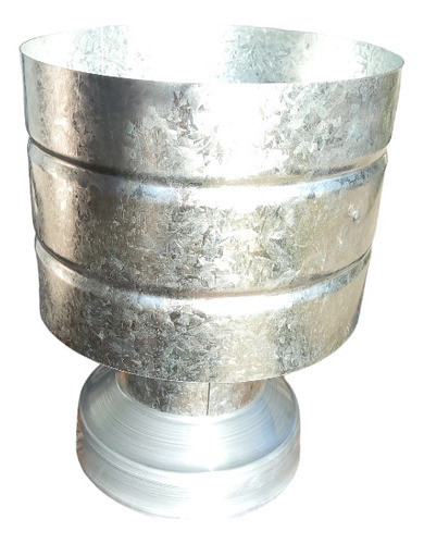 Sombrero Tipo Huracán Galvanizado Encastre 6 0