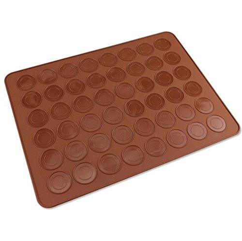 Happyhomin 48-capacity Silicona Macaron Macaroon Estera Fund 0
