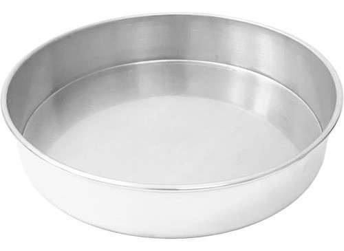 Forma Redonda Para Bolo Em Alumínio Fundo Fixo 20x5 - 0