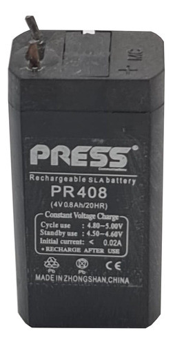 Publicación Para Envíos De Baterías 4v 0.8ah 0