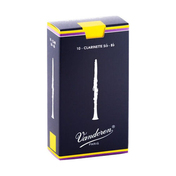 Cañas Vandoren N°4 Tradicional Para Clarinete Sib  4 0 Cañas Vandoren N°4 Tradicional Para Clarinete Sib  4 0