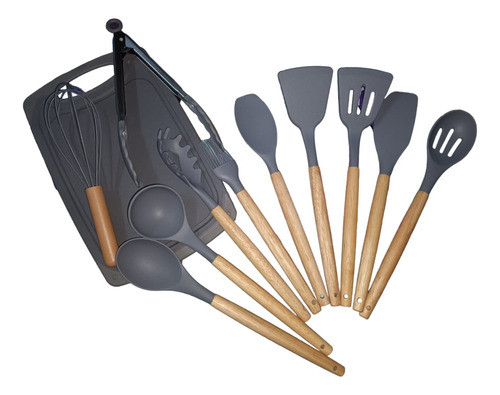 Set De Utensillos Siliconados Megabosch 0