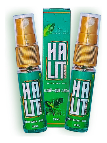 Kit 2 Spray Aromatizante Bucal Refrescante Ice Kis Halit Cl 0