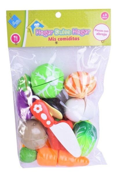 Set Juguete Comidas Vegetales Con Abrojo Tun Tunishop 0