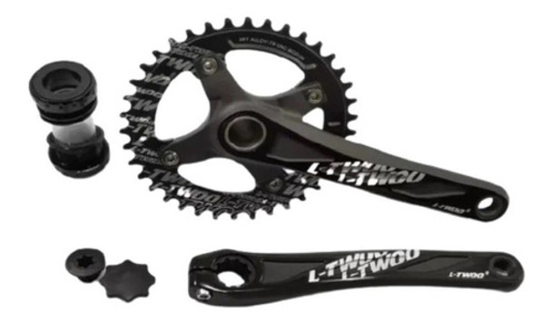 Plato Y Palanca Ltwoo Monoplato Mtb Con Caja Hollowtech 0
