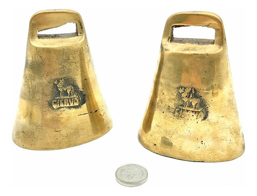 Cencerro Campana De Bronce Ciervo N8 (c/u) - Talabarteria 0