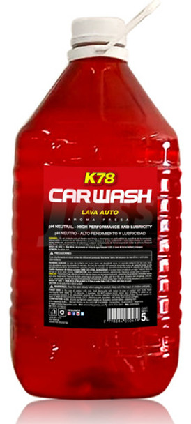 Shampoo Lava Auto K78 Maximo Brillo 5 Lts Ph Neutro Autos 0