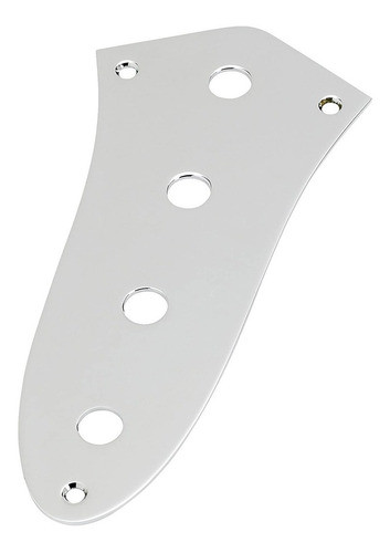 Panel De Control Cromado Para Bajo Jazz Bass Sinew 0