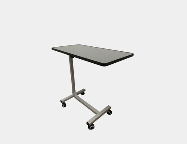 Mesa Hospitalaria Sanatorial Regulable En Altura Con Ruedas 0