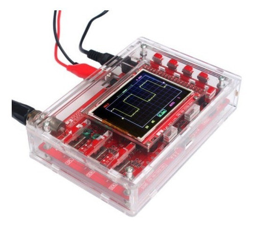 Dso138 2.4  Tft Osciloscopio Digital Acrílico Caja Diy Kit S 0