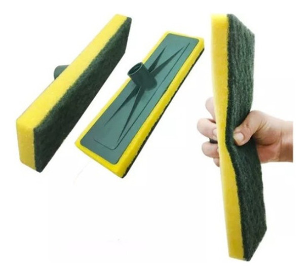 Lava Piso Azulejo Piscina Esfregão Sem Cabo Kit 3 Unidades 0