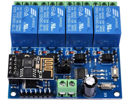 Modulo Relay 4ch Generica Esp8266 0