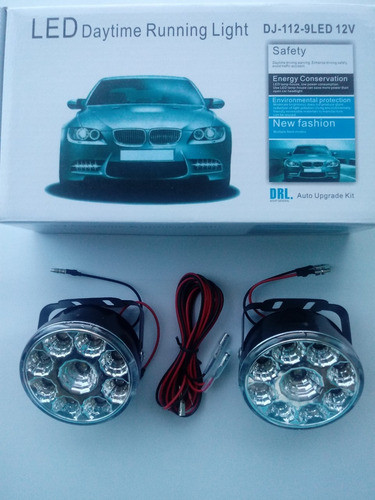 Faro De Led Auxiliar Circular Ultra Luminoso 0