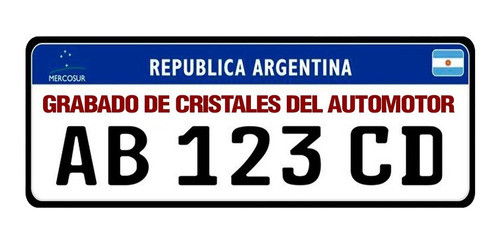Grabado De Cristales Auto 0