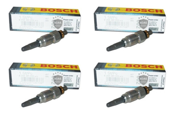 Bujia Precalentamiento Bosch X4 Vw Polo Gol 1.6 1.9 Diesel 0