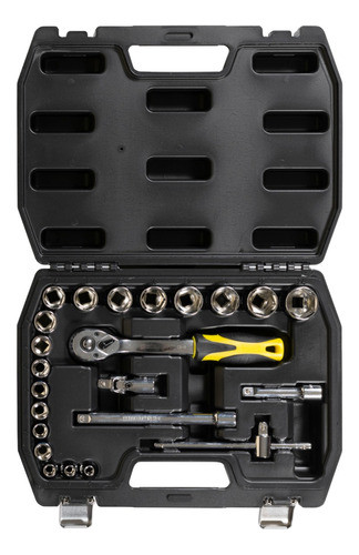 Juego Tubos Bocallaves 23 Piezas Métricas 3/8'' Crossmaster 0