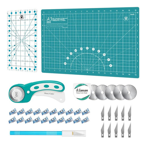Cuchilla Rotativa Headley Tools: 45mm, 5 Cuchillas Extra 0 Cuchilla Rotativa Headley Tools: 45mm, 5 Cuchillas Extra 0