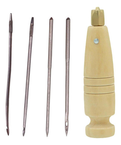Kit Furador De Costura Costurar Conserto De Sapatos Para 0