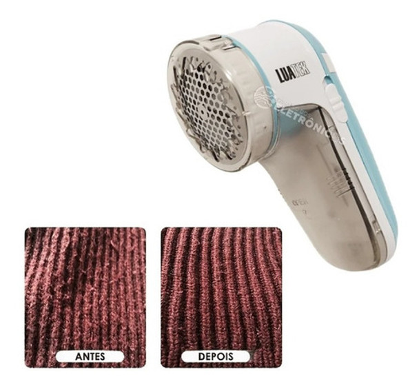 Removedor De Pelo Lã Bolinha De Roupa Tira Fiapos Lmf1103vd 0