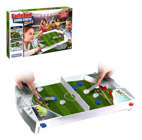 Futebol Game Chute 2 Em 1 - Brinquemix 0