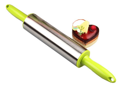 Palo De Amasar Pastas Frescas Metal Reposteria Decoracion 0