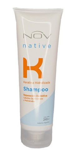 Shampoo Native K 240ml Keratina Hidrolizada 0