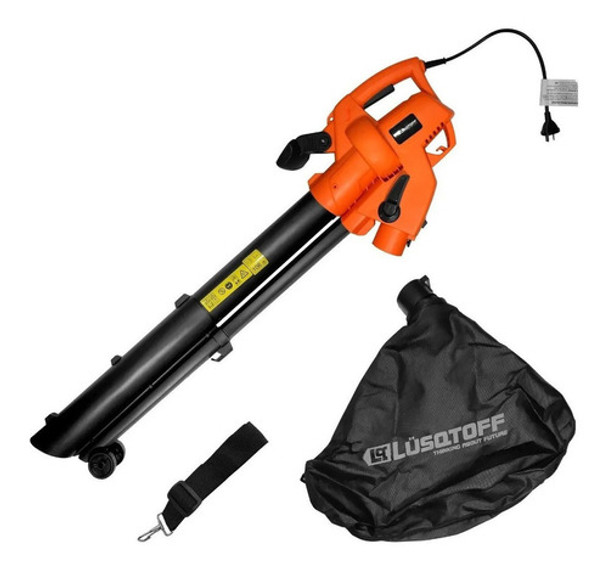 Sopladora Aspiradora Trituradora Lusqtoff Hojas Cesped Bolsa 0