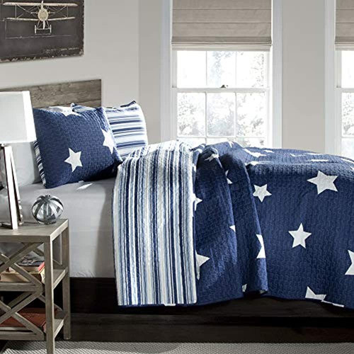 Lush Decor Juego De Cama De 2 Piezas Con Edredón Reversible 0