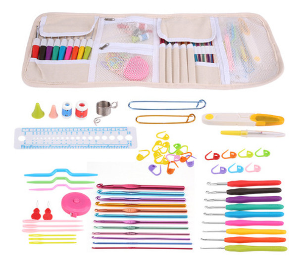 Marcador De Gancho De Crochê, Cabo De Tricô, Ponto, Agulha, 0