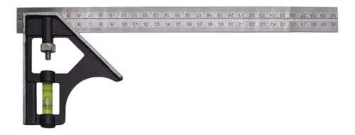Escuadra Ajustable Con Nivel 30 Cm. Serviciopapelero 0