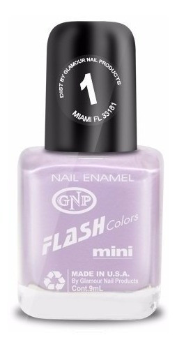 Esmalte De Uñas Americano Gnp Nro.1 Violeta Pastel Nice 0