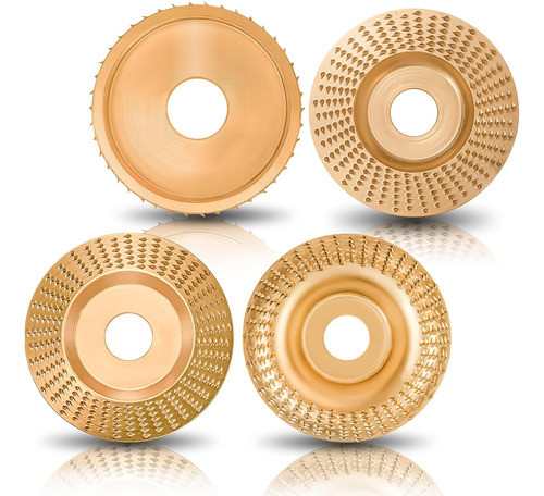 4 Discos De Tallado De Madera Para Amoladora Angular 0