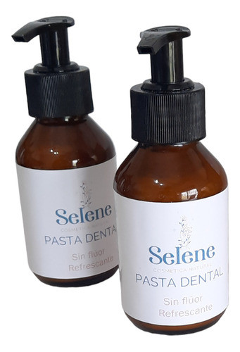 Pasta Dental Natural Sin Flúor 0
