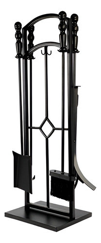 Set Para Estufa A Leña De Para Tu Hogar 30x16x77,5cm Barril 0