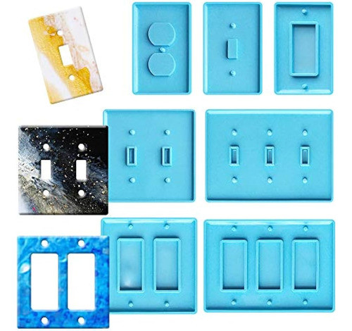 Moldes De Resina Para Cubierta De Interruptor De Luz, Molde 0