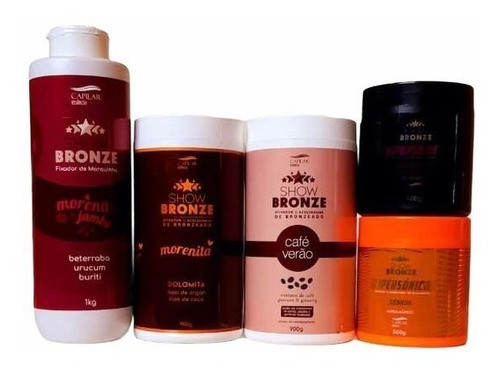 Kit Bronze 5 Produtos Capilar Essência 0