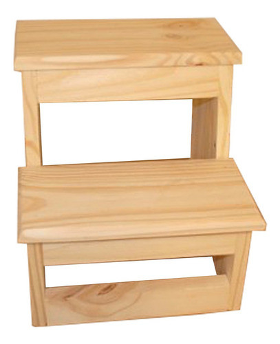 Escalerita De Pino Para Niños 0