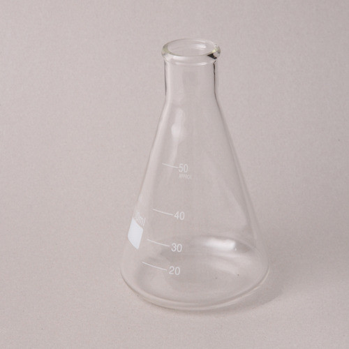 Erlenmeyer 50 Ml Vidrio Borosilicato 3.3 0