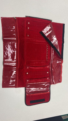 Mostruário/pano/estojo Com Zíper E Plásticos -tamanho Grande 0