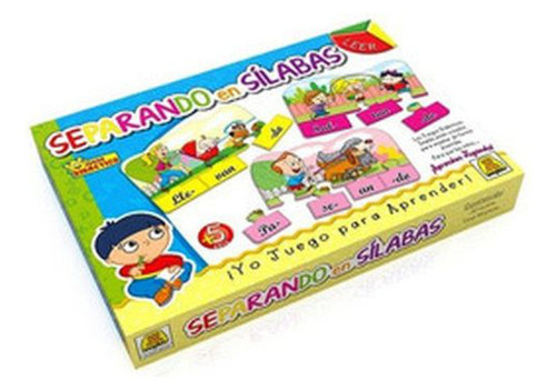 Juego De Mesa Separando En Silabas Implas - 248 0