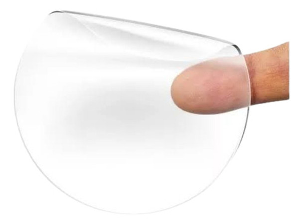 Adesivo Bolinha Transparente Tam 4x4 Cm Rolo Com 1.000 Un. 0