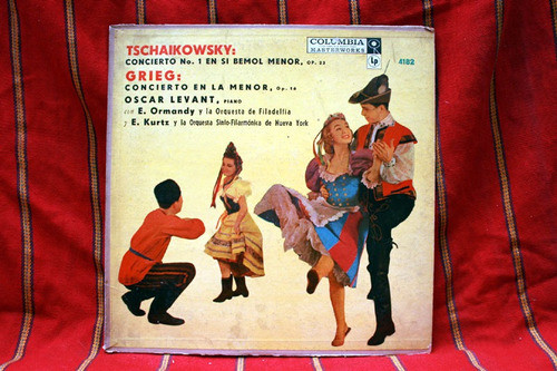 Tschaikowsky Grieg Levant Ormandy Kurtz Vinilo Lp 0